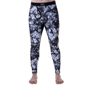 Pajar mens fleece moisture wicking thermal base layer camo print pants